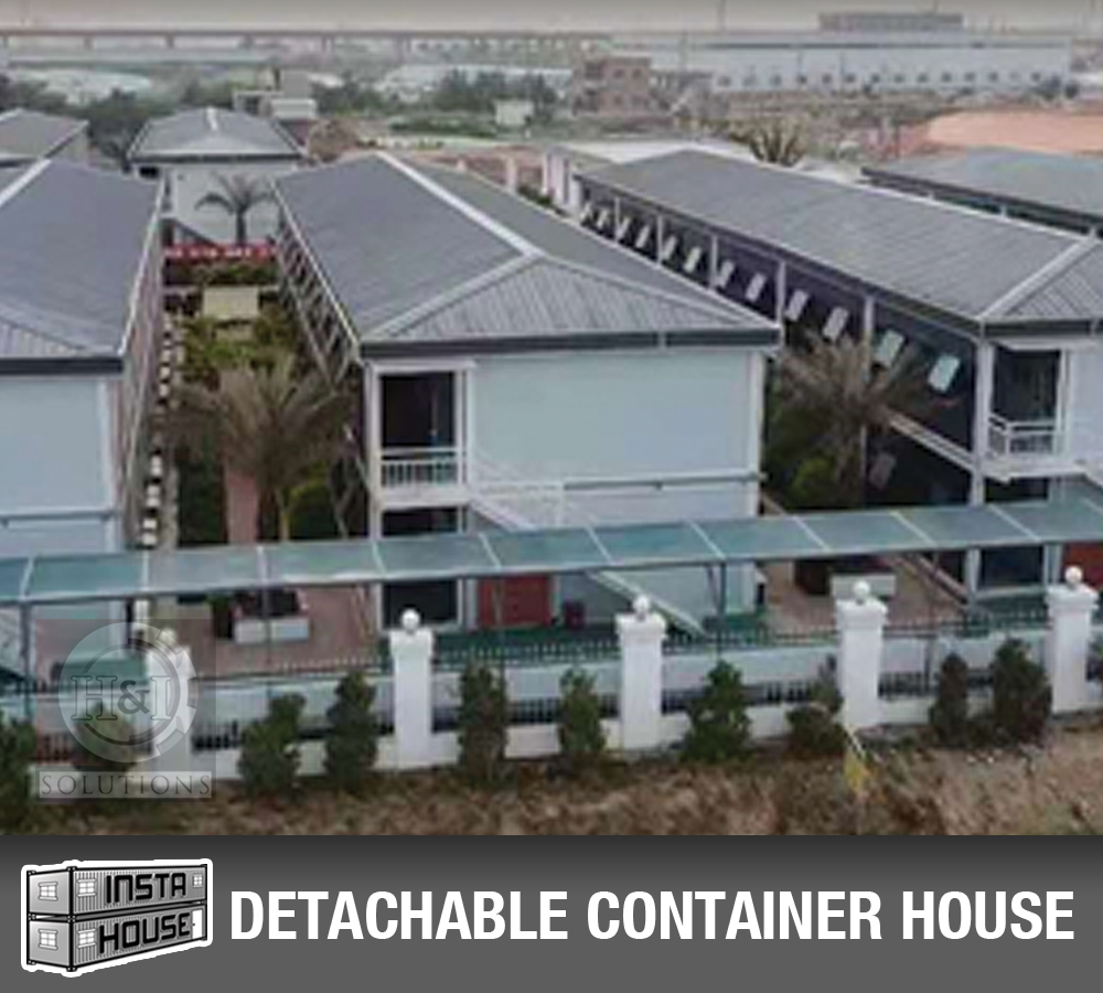 INSTAHOUSE Detachable Type Container House