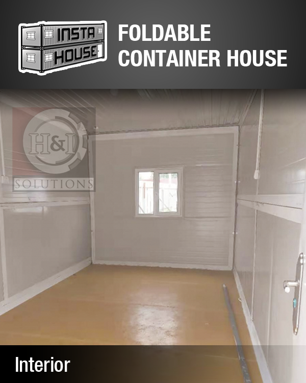 INSTAHOUSE Pre-Fabricated Container House Foldable Type