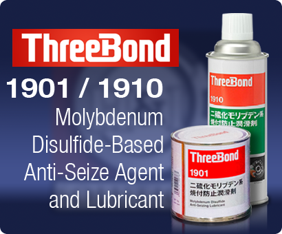 Threebond 1901 / 1910 Molybdenum Disulfide Based Anti-Seize Agent and Lubricant
