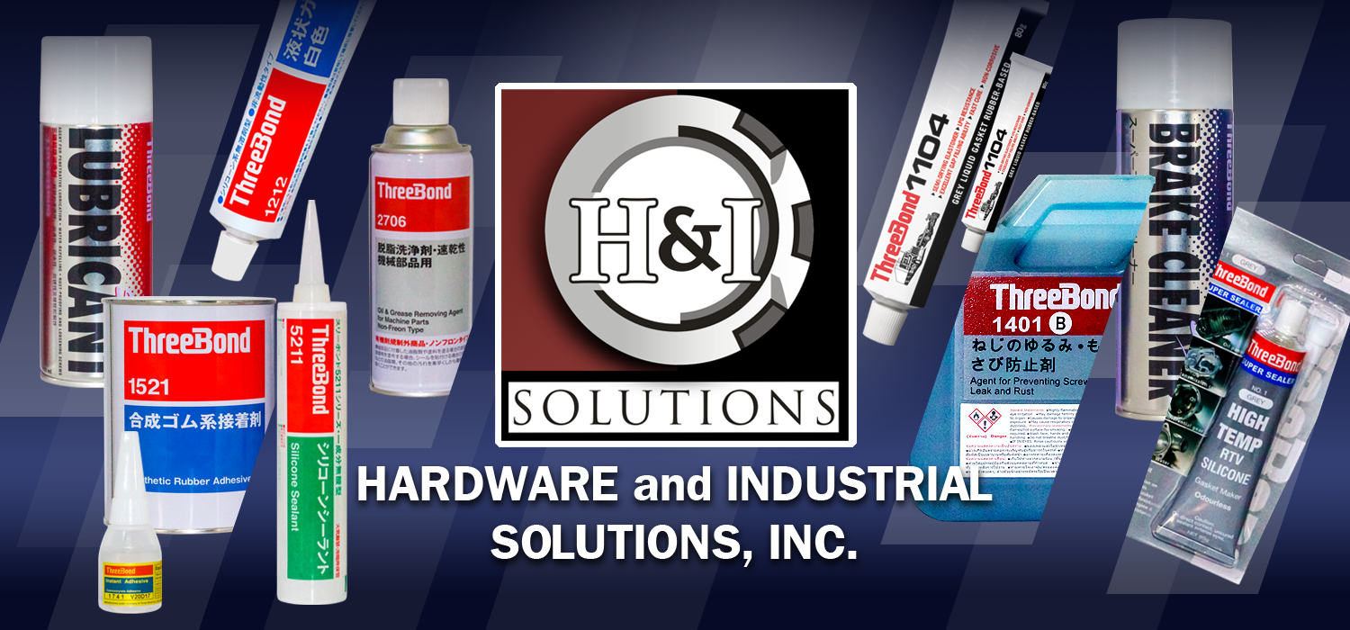 Threebond Adhesives, Sealants, Industrial Maintenance Chemicals